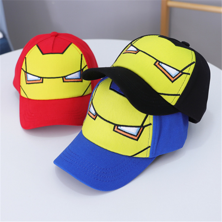 2020 New Children's Hat Spring and Summer Boys' Transformer Baseball Cap Hip Hop Hat Baby Sunhat Peaked Cap