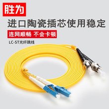 胜为光纤线单模双芯光钎线尾纤跳线室内家用网络线缆电信级FSC109