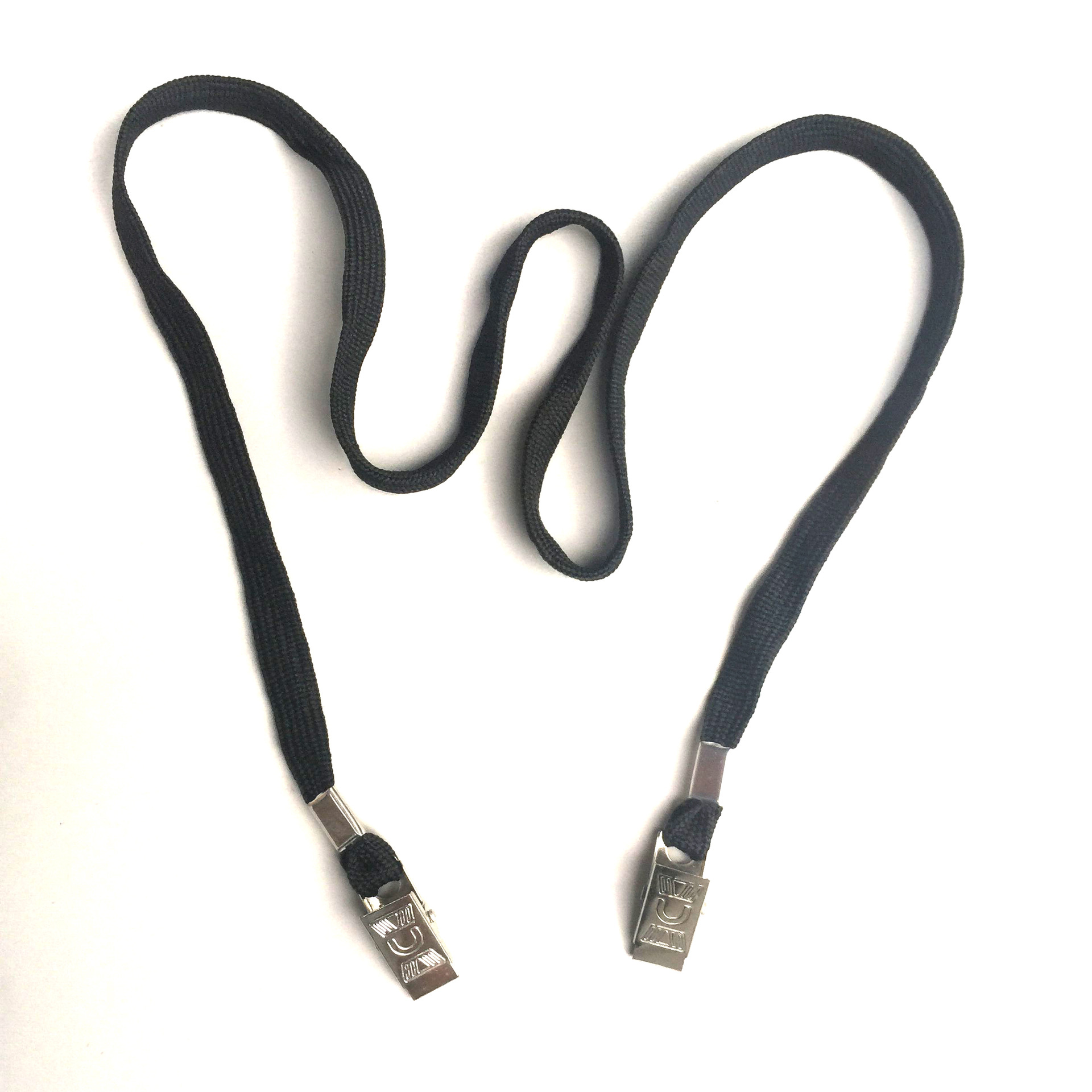 厂家直销口罩挂绳双金属夹防风绳挂绳防丢绳各色餐巾挂绳