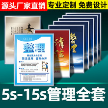 6s安全生产标语7S8S9S10S11S12S13S14S15S质量提示牌5S管理标识牌