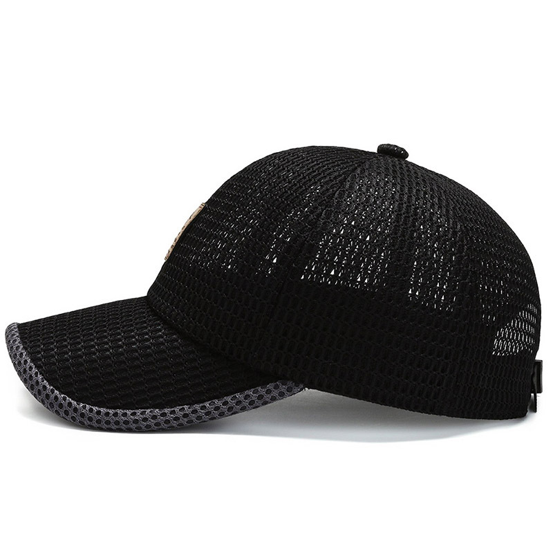 Spring and Autumn Summer Outdoor Casual Sun Hat Sun Protection Fishing Cap Men's and Women's Hats Breathable Mesh Baseball Cap Peaked Cap