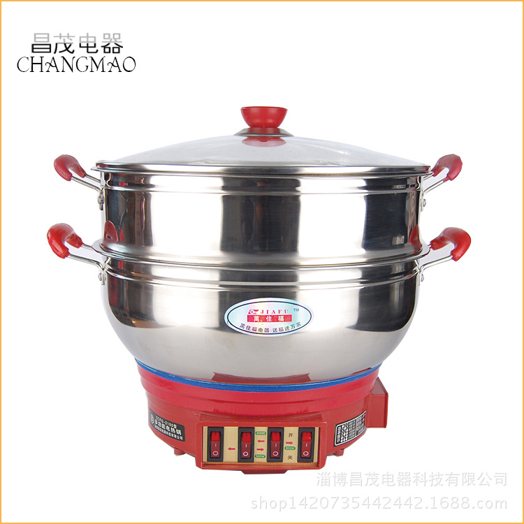 electric cooker Zibo Zhoucun Electric Food Warmer Multi-Function Pots Rice Cooker Multi-Functional Electric Food Warmer Electric Chafing Dish Electric Frying Pan Electric Heat Pan Electric Caldron