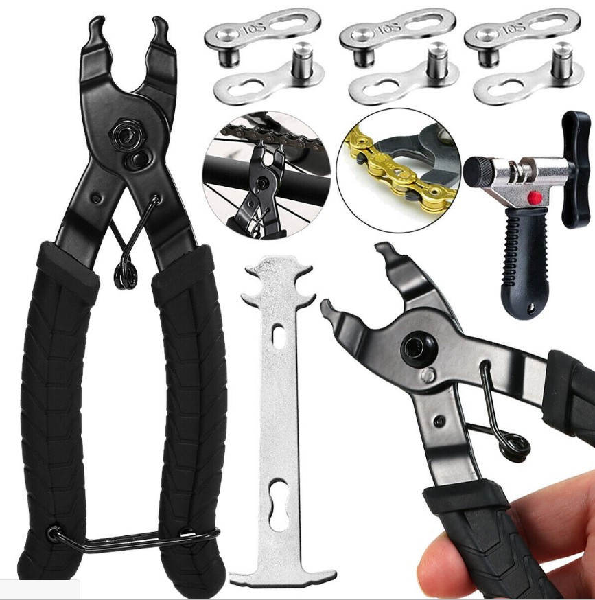 Bicycle Chain Removal Tool Pliers Chain-Cutting Device Chain Ruler Quick Release Buckle Hook and Loop Fastener Disassembly Pliers Tool