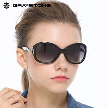 厂家批发女士款偏光太阳眼镜  大框5118镶钻防紫外线司机驾驶墨镜
