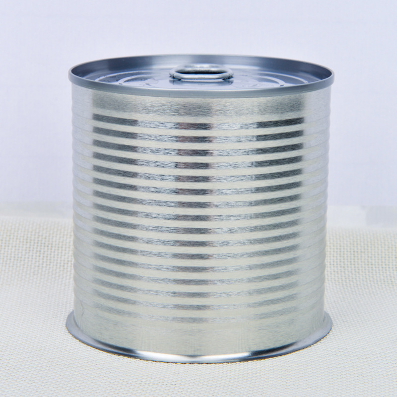 厂家现货供应马口铁罐易拉罐350克装可高温杀菌圆型鸡汤铁罐