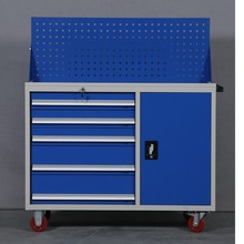 厂家批发工具柜车间汽修抽屉式移动工具柜加厚一门五抽重型工具柜