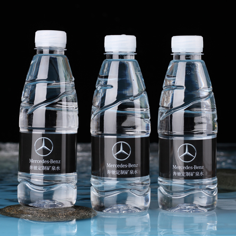 黎水小瓶装整箱矿泉水定制企业活动婚礼定制logo贴标矿泉水批发