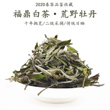 2020福建福鼎白茶原产地高山明前日晒春茶二级荒野白牡丹茶叶批发