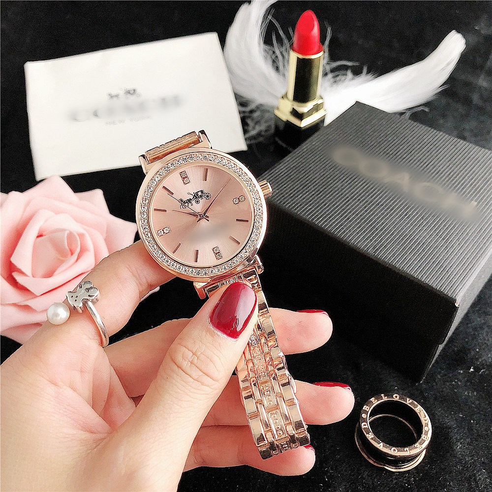 women‘s korean-style stylish simple and versatile diamond watch compact temperamental socialite style watch in stock wholesale