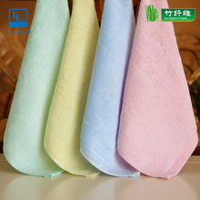 高阳厂家手帕毛巾批发素色竹纤维方巾30*30加厚吸水日用品手帕