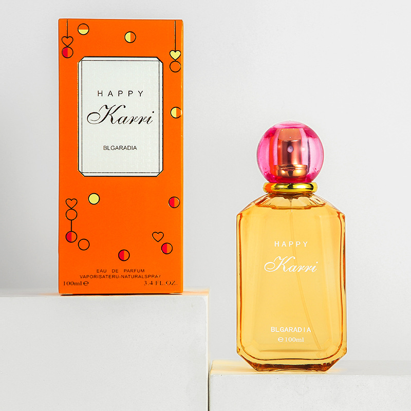 Popular Lemon Sweet Rose Orange Thick Fresh Natural Eau De Toilette Women's Long-Lasting Gift Foreign Trade Perfume Wholesale