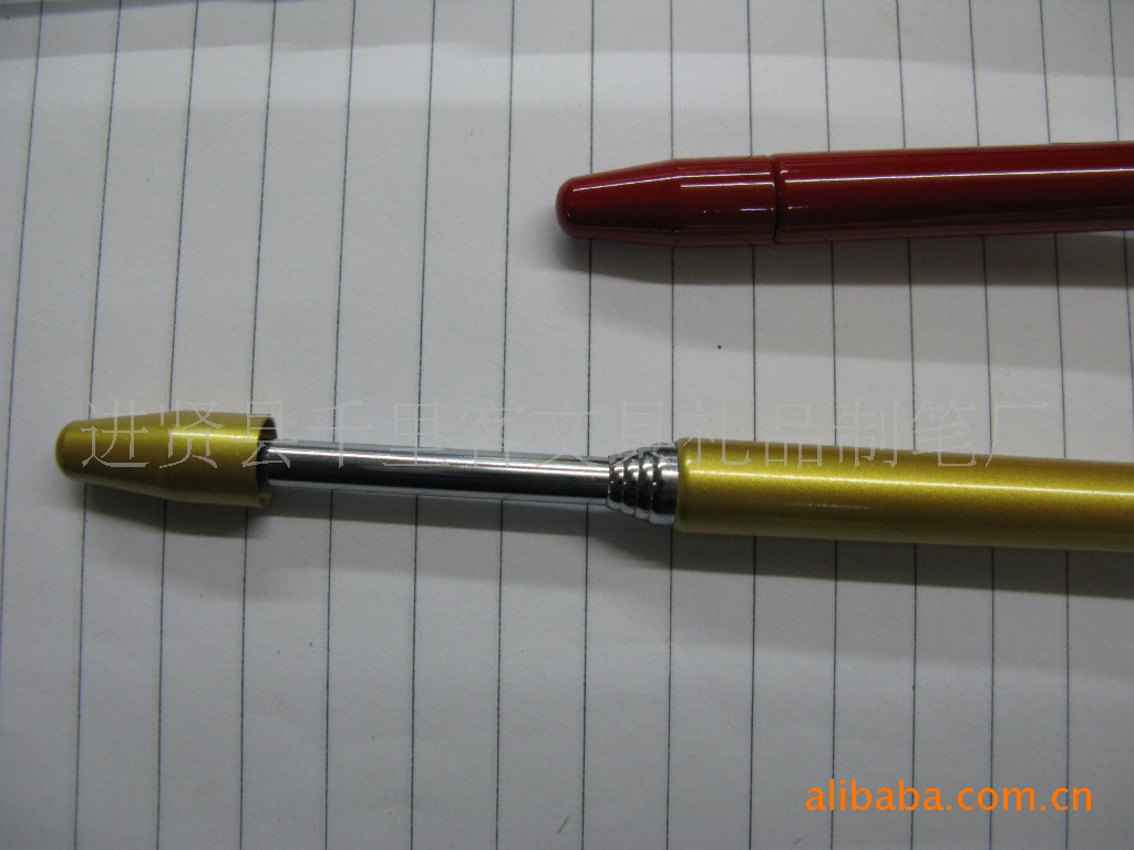 源头厂家万客来:供应教鞭金属笔 wkl8067礼品教鞭笔 办公教鞭笔