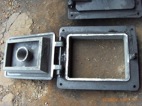 富阳东方供应锅炉炉门 ￠300拨火门 手烧炉门 立式卧式锅炉炉门