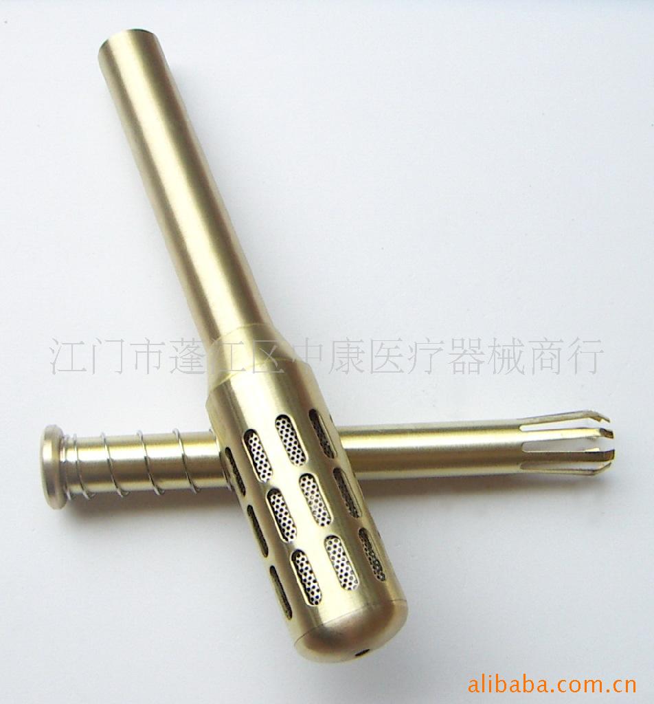 铜特大温灸棒 温灸器 艾灸器 艾灸 艾草条