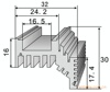 TO 220 Electronics encapsulation Aluminum profile Heatsink Charger radiator Factory wholesale