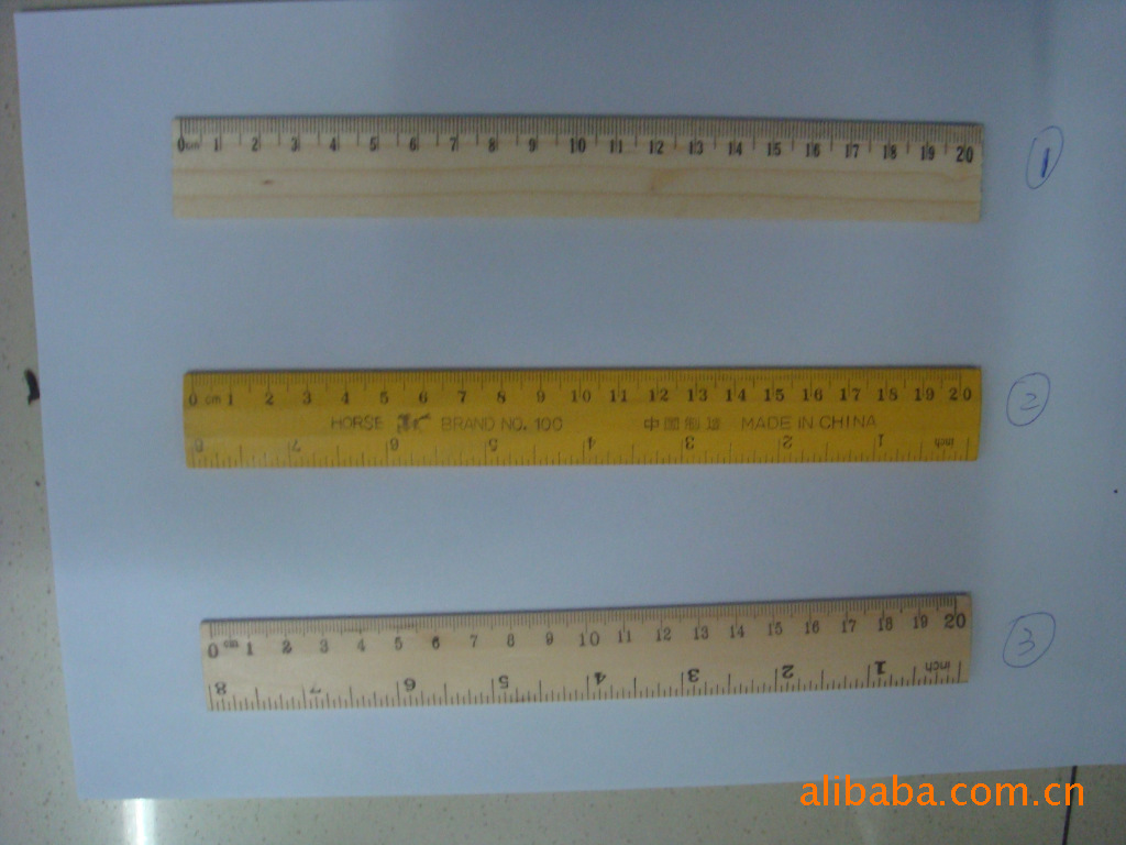 供应原木色,黄色15厘米木尺,20厘米,30厘米,100厘米等各种木尺