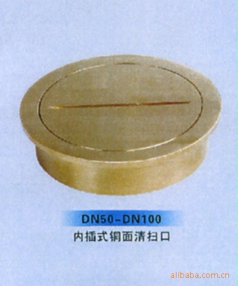 dn100内插式全铜清扫口