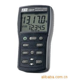台湾泰仕tes-1317高精度双通道温度表tes1317 配pt100探头-阿里巴巴