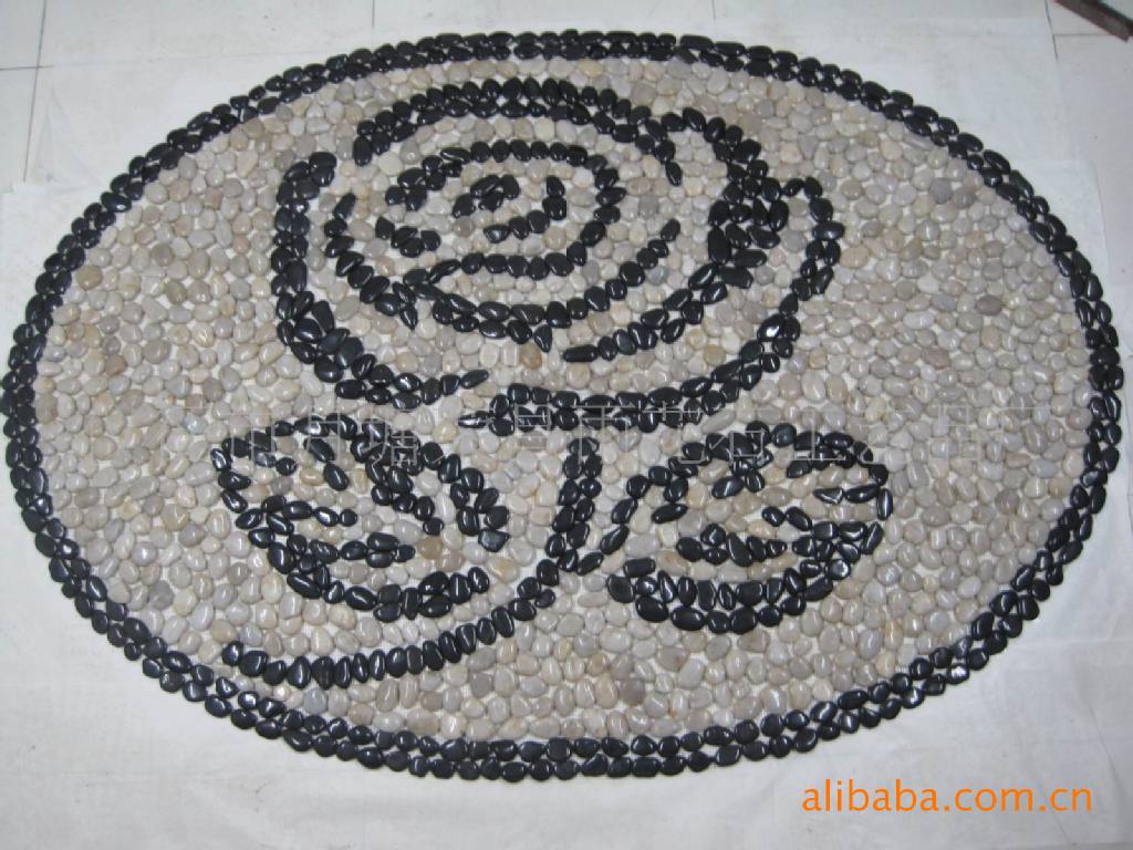 供应精美雨花石,鹅卵石艺术马赛克网拼-阿里巴巴