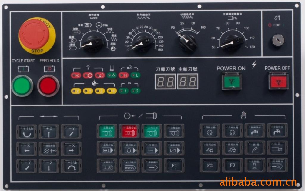 机床加密cnc操作面板
