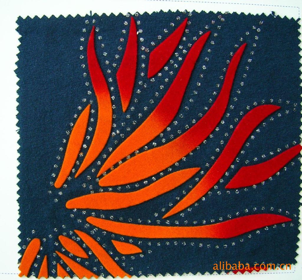 辉彩转印植绒纸,环保简便工艺