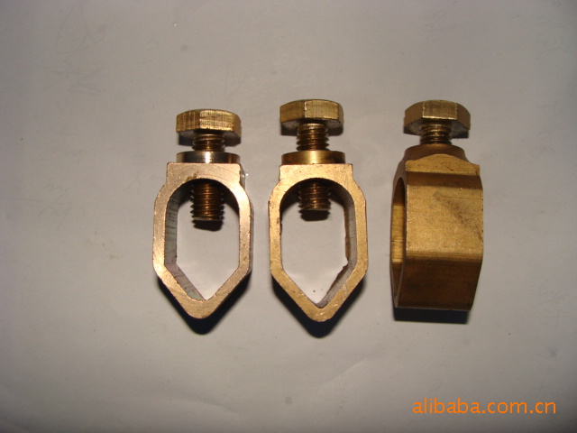 防雷线夹a型线夹接地棒1425834线夹线卡线扣黄铜青铜