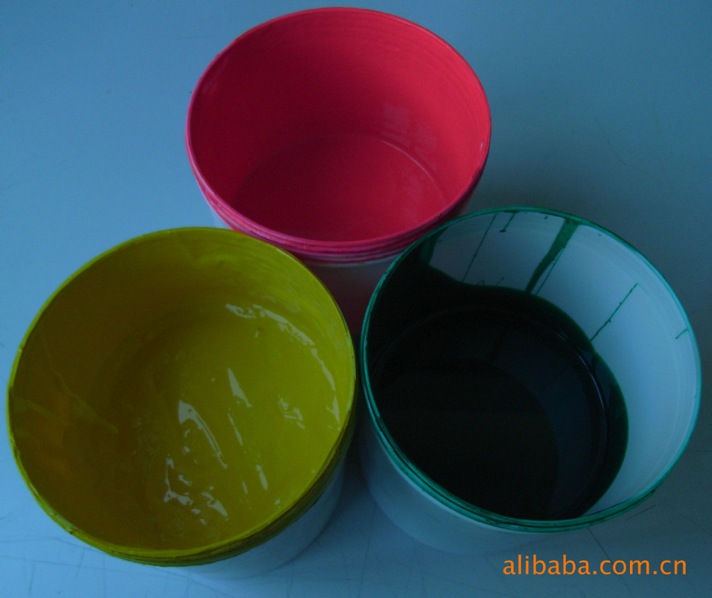 专业生产硅胶制品喷涂有色油墨原色彩色,(可调色)耐磨,高遮盖