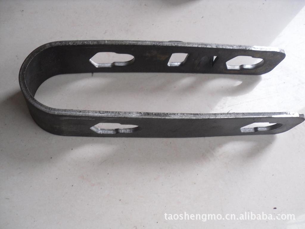 供应电力挂板 直角挂板 u型铁板折弯件 热镀锌u型夹板