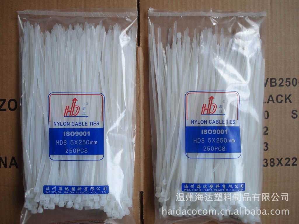 供优惠中性包装尼龙扎带 扎线带