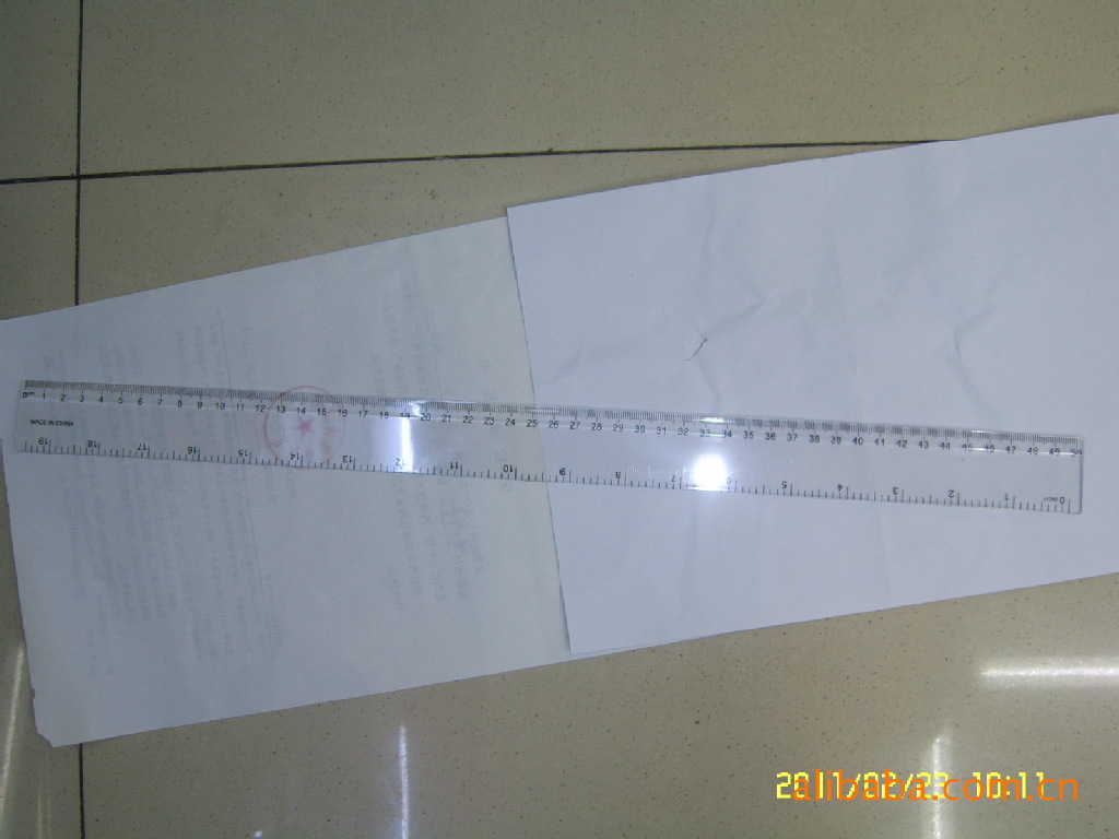 尺子50cm长度塑料尺学生绘图文具直尺