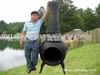 European style cast iron Stove Large oven,real flame fireplace,Garden Stove chimeneas