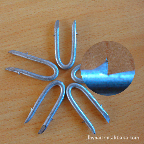 供应优质倒刺u钉 【出口品质】