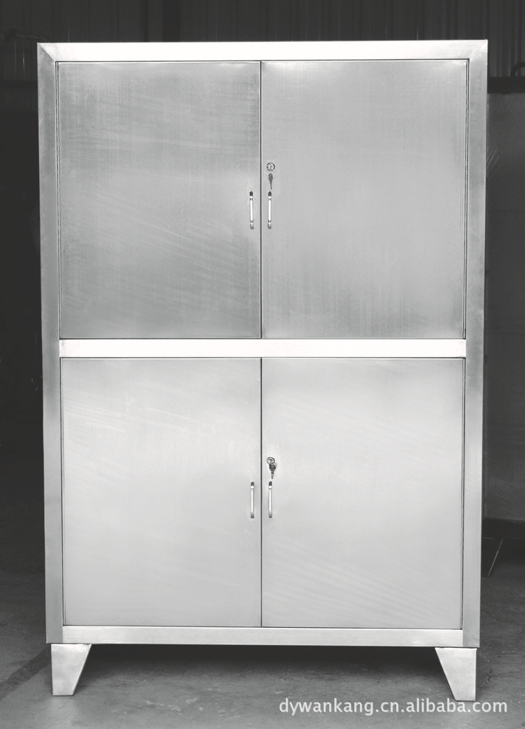 不锈钢敷料柜 四门 对开门 gg106