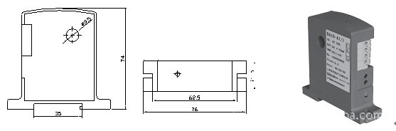 安科瑞BA10-AI/I交流电流传感器 传感器 模拟信号输出 外贸出口