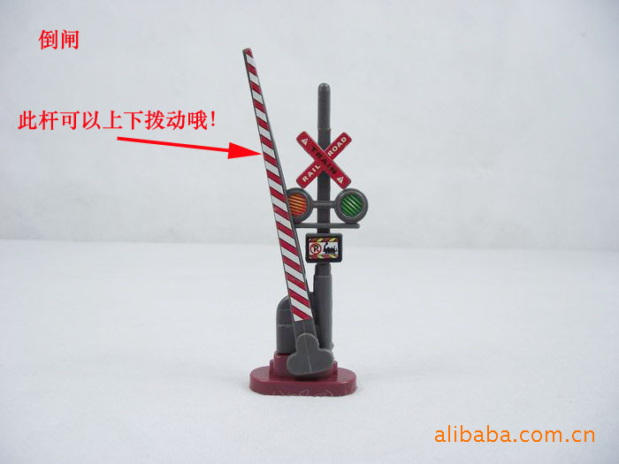 Модель поезда Моделирование игрушки модель песок стол железнодорожного вокзала происшествия дорожных знаков, модель светофора полюсов вниз ворота OTHER