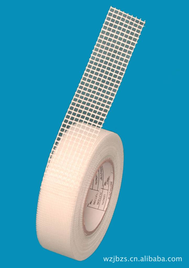 588 供应精品玻纤细网超强抗裂网格布 网格带 嵌缝带