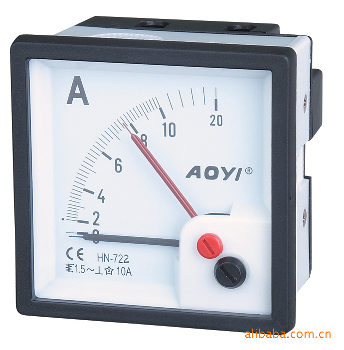 指针式电流电压表表头 hn-722 双指针交直流均有