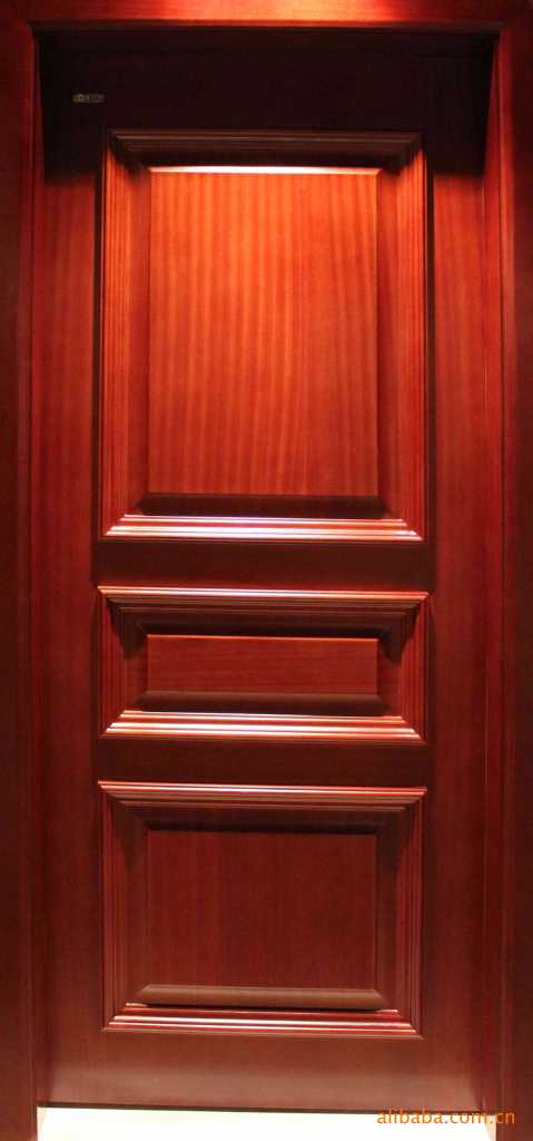 专业经销豪华巴西红木原木复合门新型卧室实木复合门