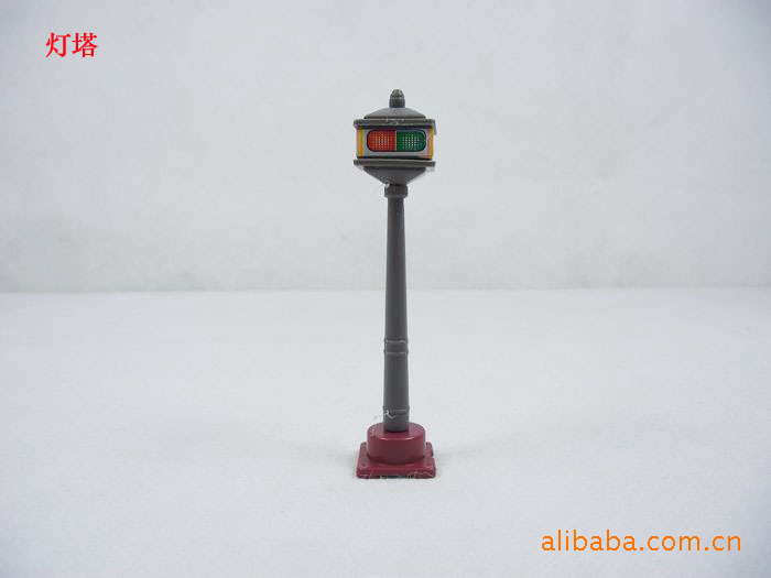 Модель поезда Моделирование игрушки модель песок стол железнодорожного вокзала происшествия дорожных знаков, модель светофора полюсов вниз ворота OTHER