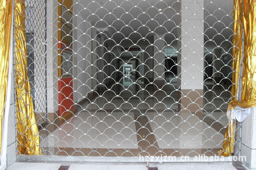 厂家供应 不锈钢网型门连接门 镂空网格镀