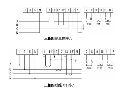 安科瑞酒店内部考核用电能表 可带通讯后台监控厂家直销