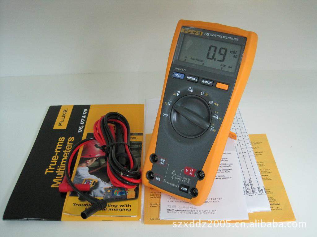 福禄克fluke f179真有效值数字万用表 福禄克一级代理