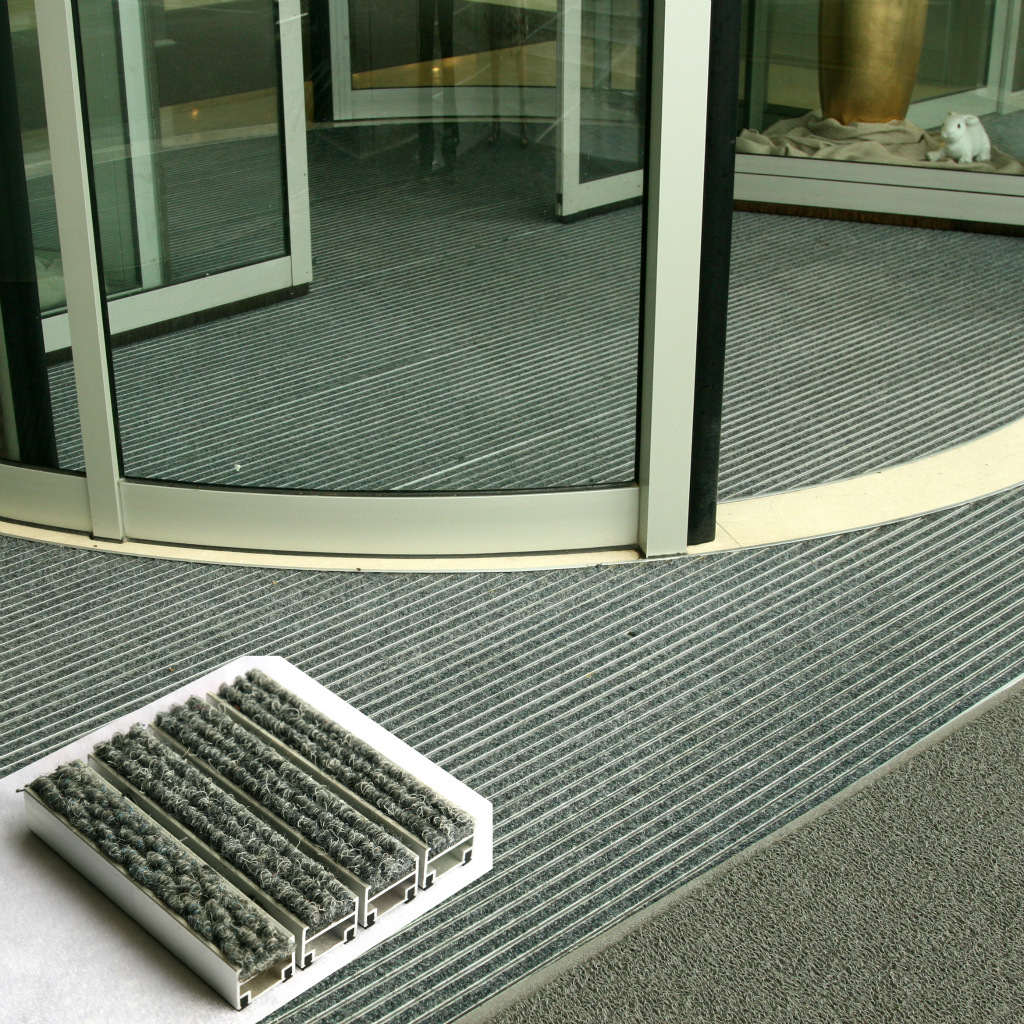 供应铝合金地垫门口入户商用门垫酒店金属防滑地毯除尘地垫