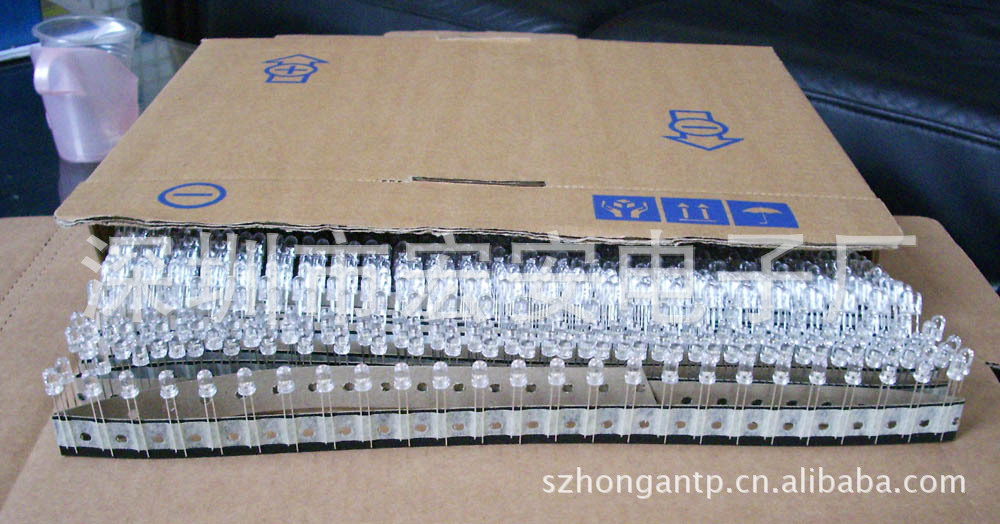 led二极管防静电编带来图来样排带加工