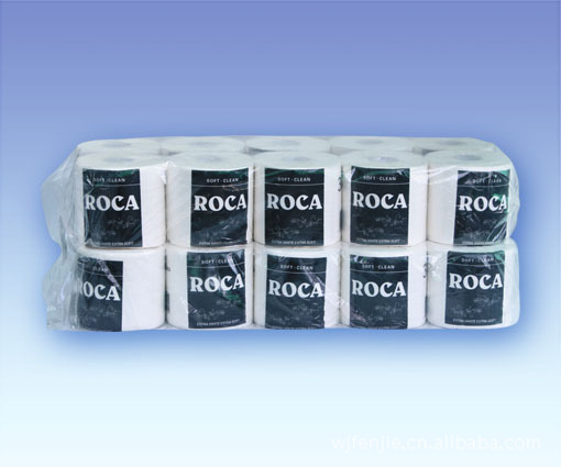 【厂家直销】供应出口压花卫生纸 环保再生卷纸