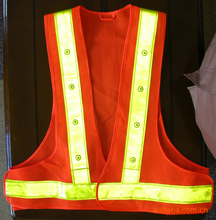 反光安全背心  反光三角 反光材料 夜间工作执勤反光外套