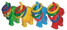 供应 儿童塑料玩具 幼儿园玩具 大象套圈