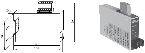 供应 安科瑞电气BD-3P有功功率变送器厂家直销