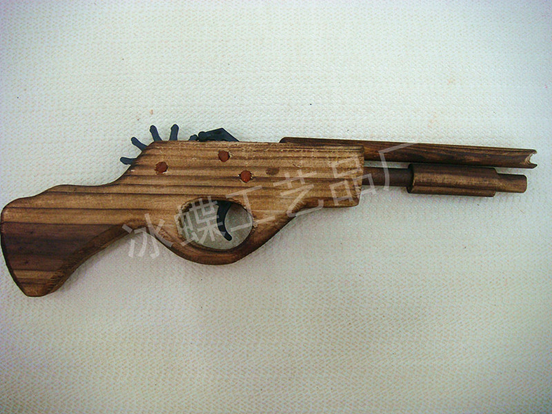 儿童玩具枪,旅游工艺品/长双管木枪/木制工艺品/木制玩具枪/木枪
