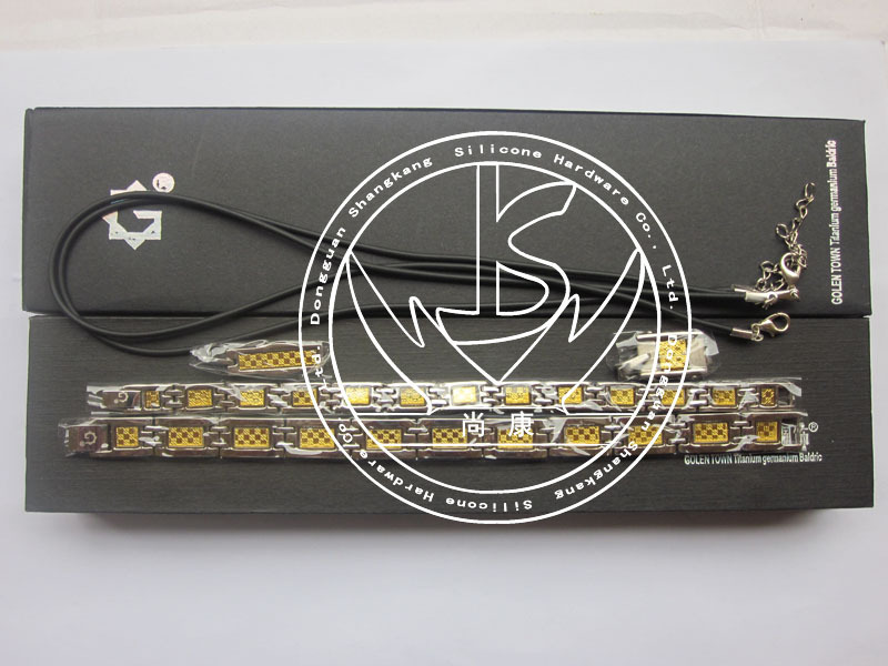 金镇抗疲劳手链_金镇抗疲劳保健手链,钛钢手链,防辐射 硅胶五金